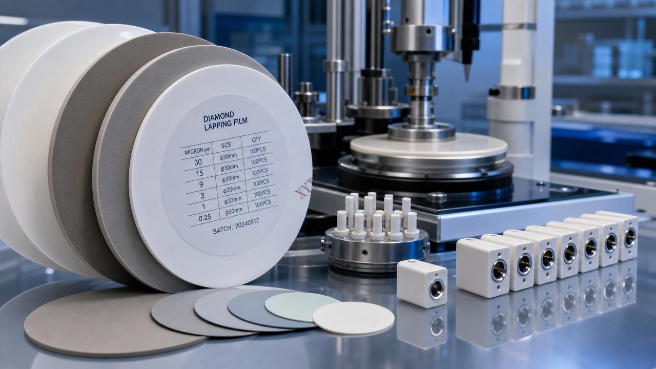 What Grit Should You Choose for Fiber Optic Lapping Film?
