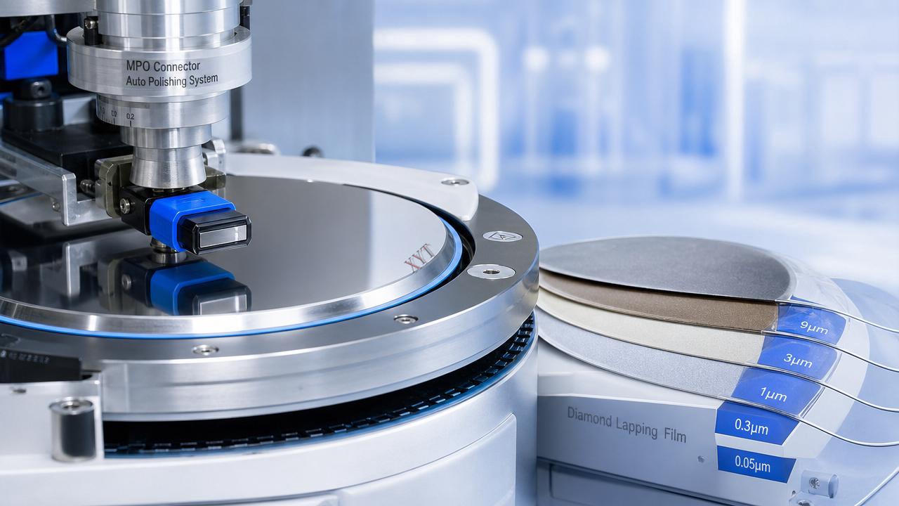 How Should Grit Size Be Chosen for Fiber Optic Polishing?