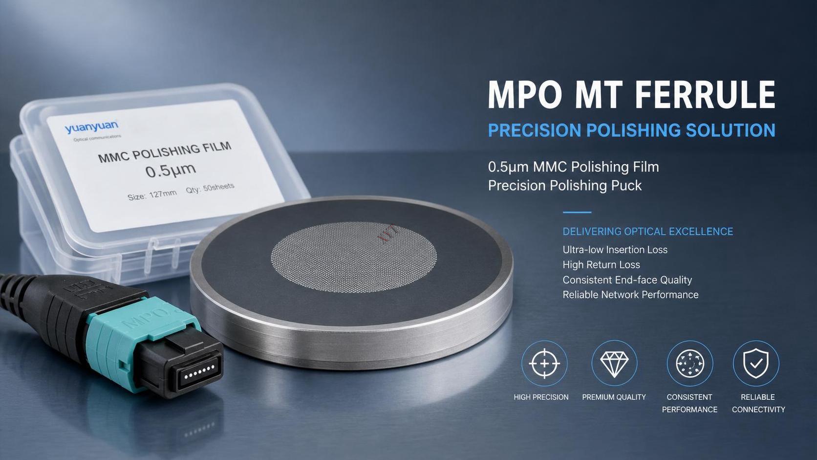 Is 0.5 Micron MMC Lapping Film Necessary for MPO Final Polishing