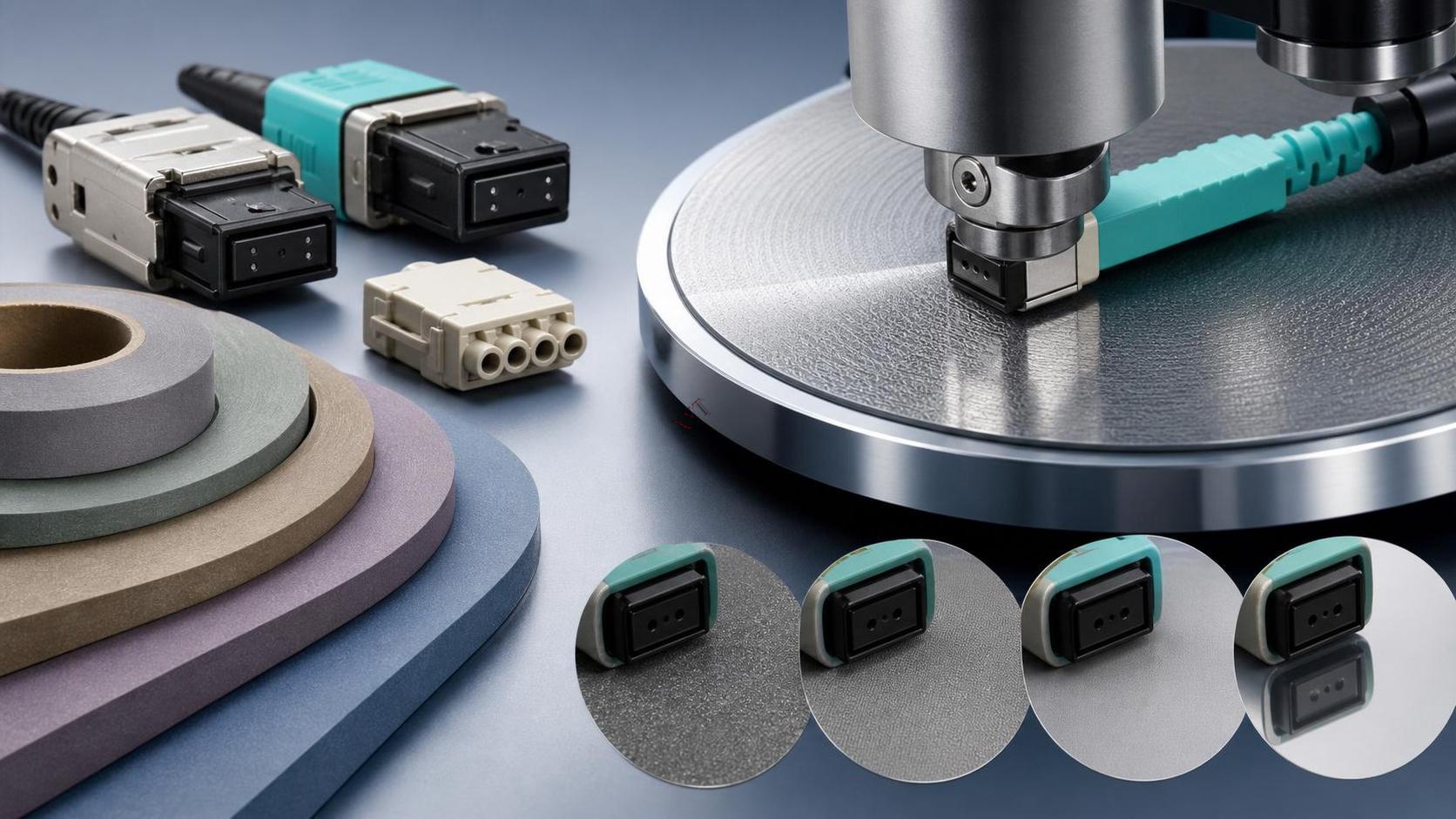 MMC vs MTP Connector Polishing Film: What Changes in Surface Contact and Finish