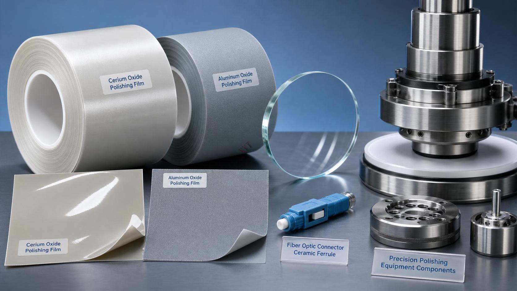 Cerium Oxide vs Aluminum Oxide Lapping Film for Optical Finishing