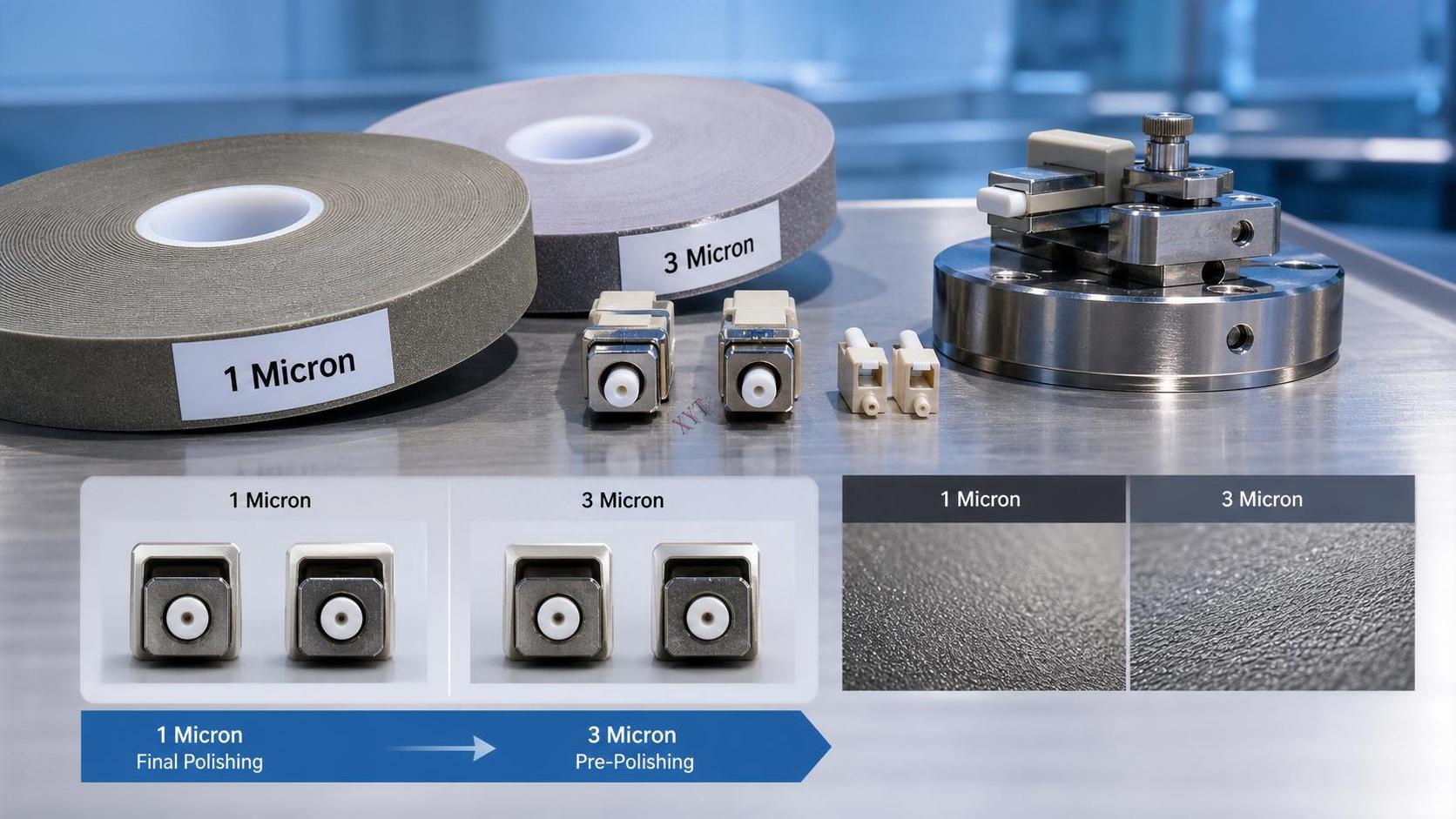 MMC Lapping Film 1 Micron vs 3 Micron for Connectors: Which One Matches the End-Face Target?