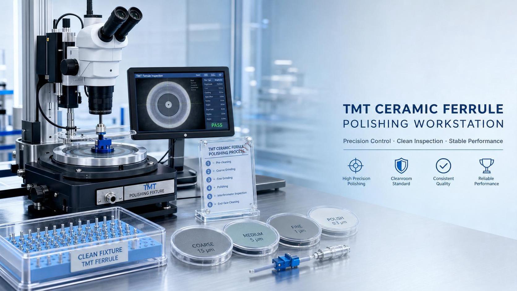 TMT Ferrule Polishing with Lapping Film: Process Control Tips