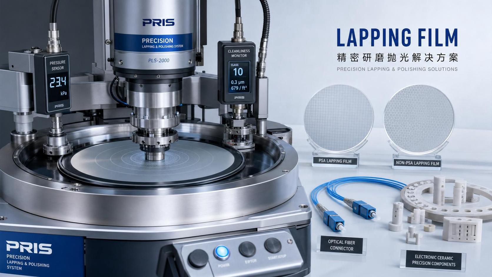 How to Set Up Process Monitoring for Lapping Film Polishing