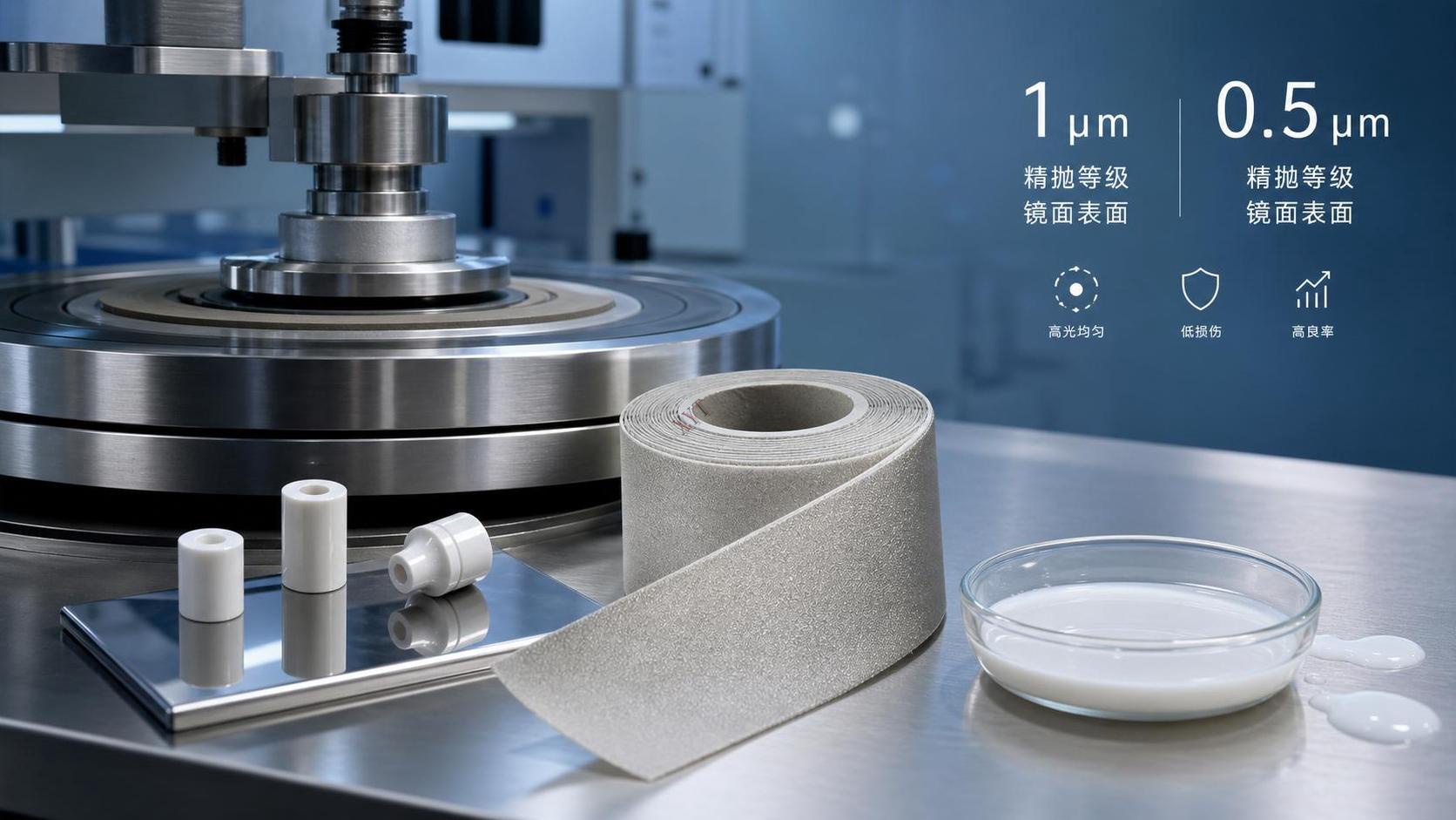 What Lapping Film Grade Is Best for the Cerium Oxide Final Polish