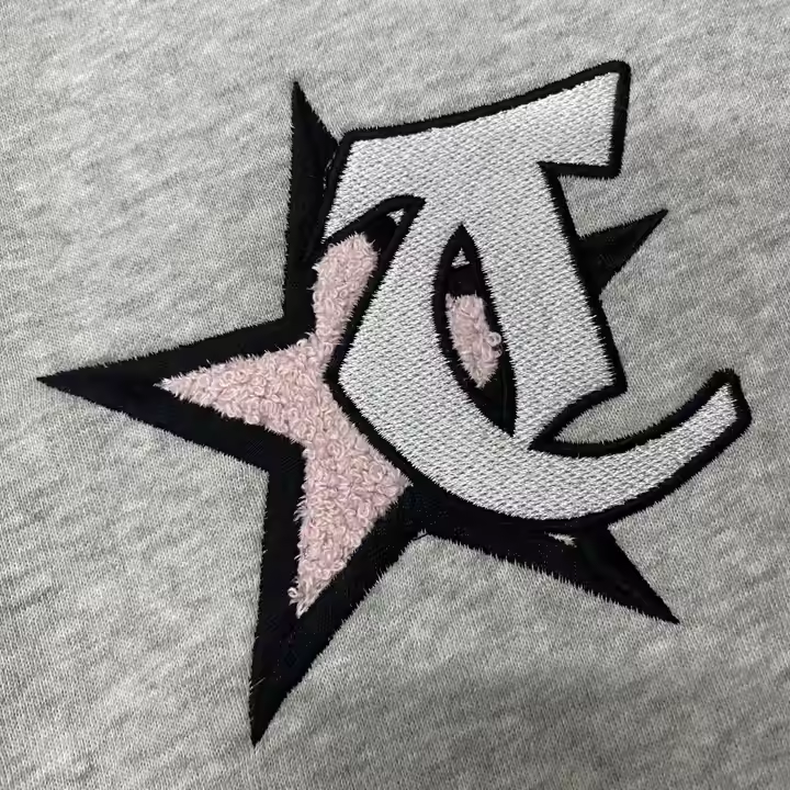 Men's jogger grey sweatpants women's cotton flared pants custom heavyweight loose wool sweatpants