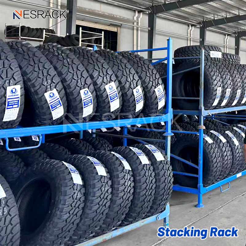 Estantes de empilhamento