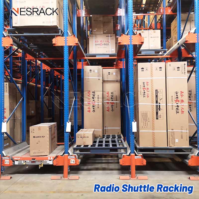 Estantes para rádio shuttle