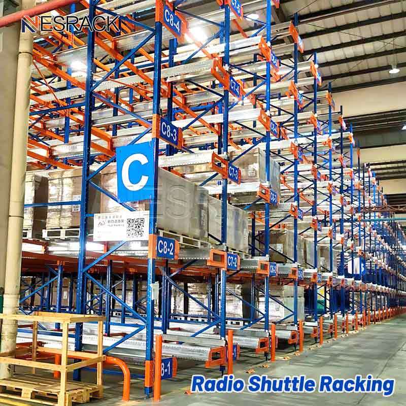 Estantes para rádio shuttle