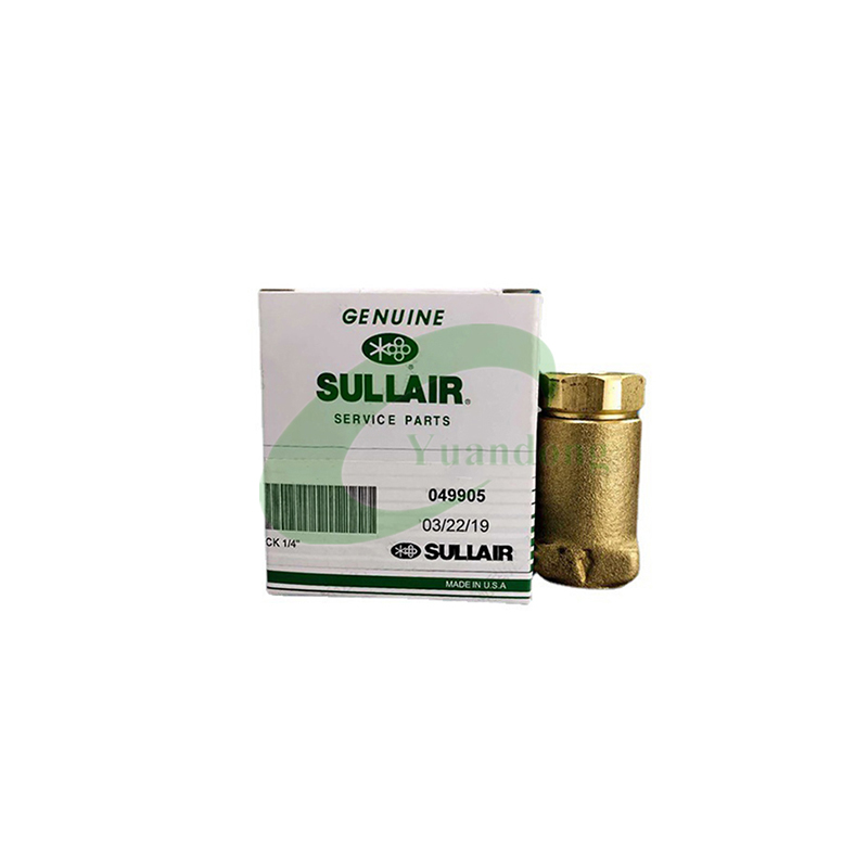 Durable Sullair 049905 1/4 Inch Check Valve for Rotary Screw Air Compressor Replacement and Maintenance