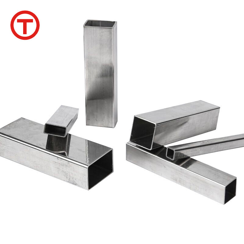 Tubo cuadrado de acero inoxidable