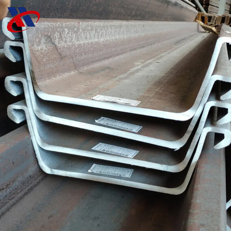 A53 Gr.A A656 Gr.50 U-Shaped Steel Sheet Pile