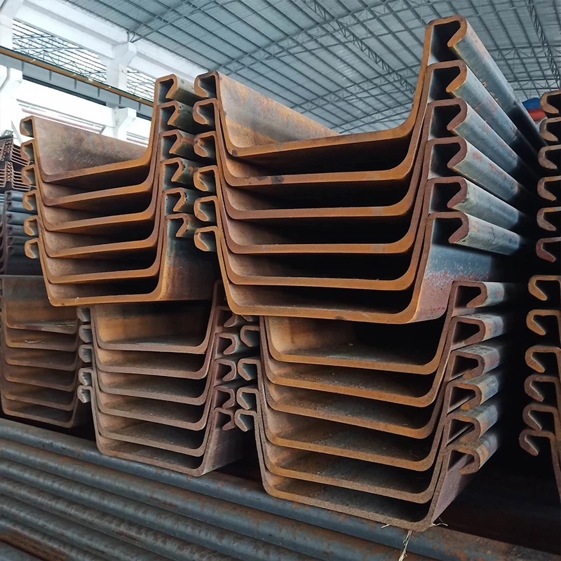 SM 400A SS490B U-Shaped Steel Sheet Pile
