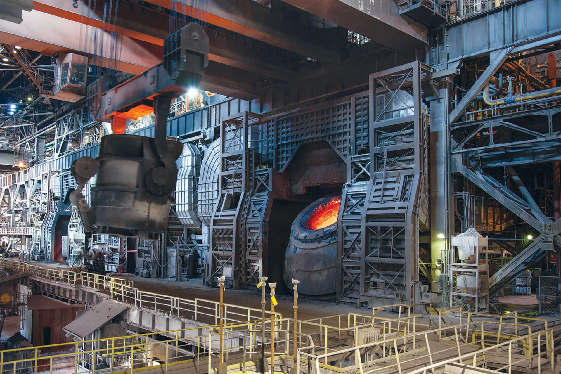 Production method of steel