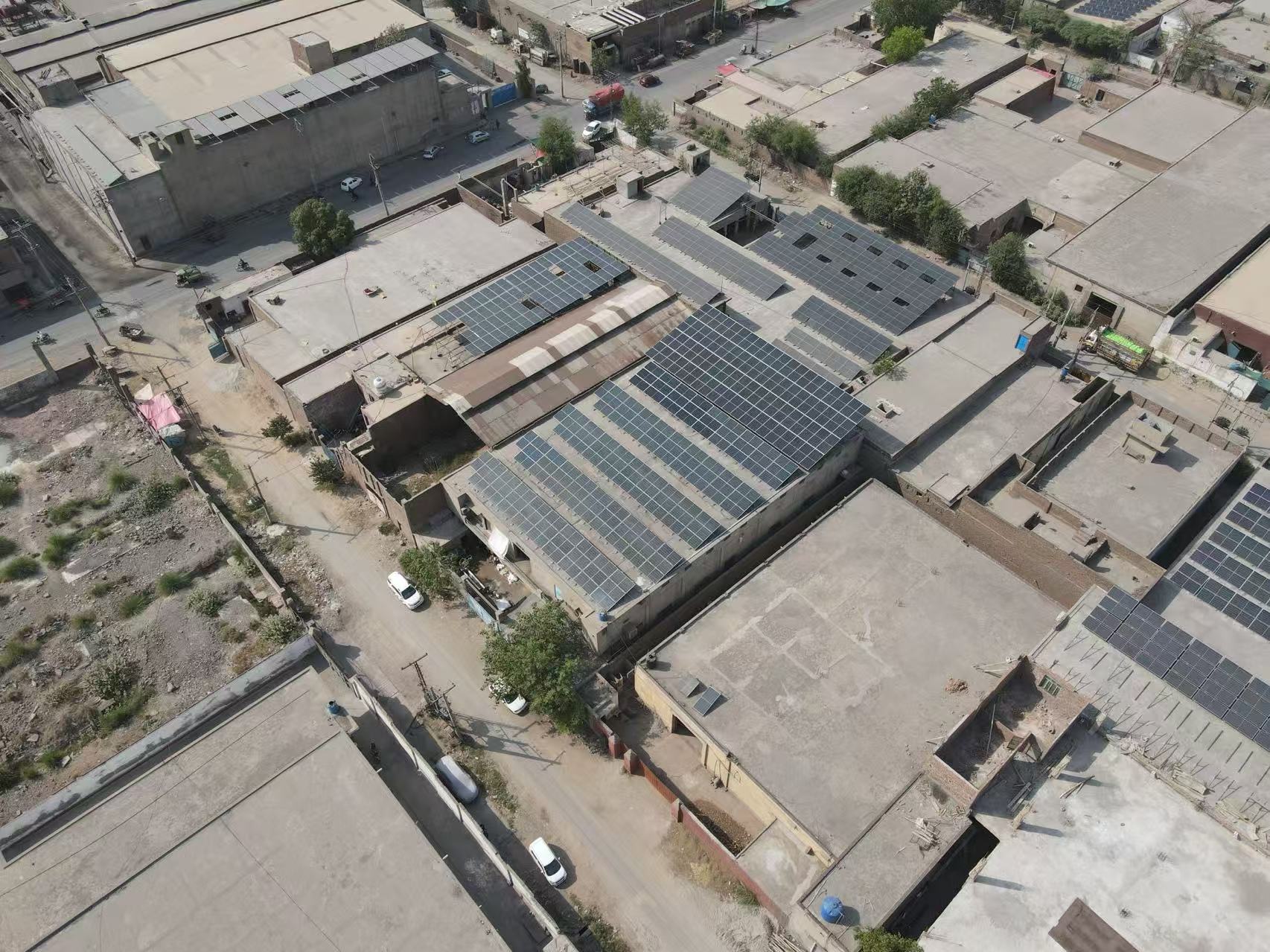 Industrial and Commercial Photovoltaic Projects of Three Major Textile Enterprises in Faisalabad, Pakistan