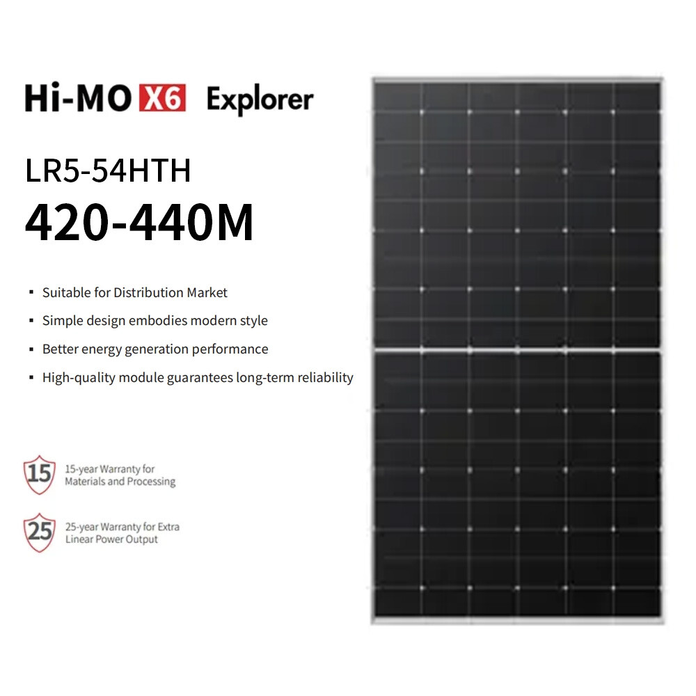 Longi Solar Hi-Mo X6 Explorer LR5-54HTH 420-440M