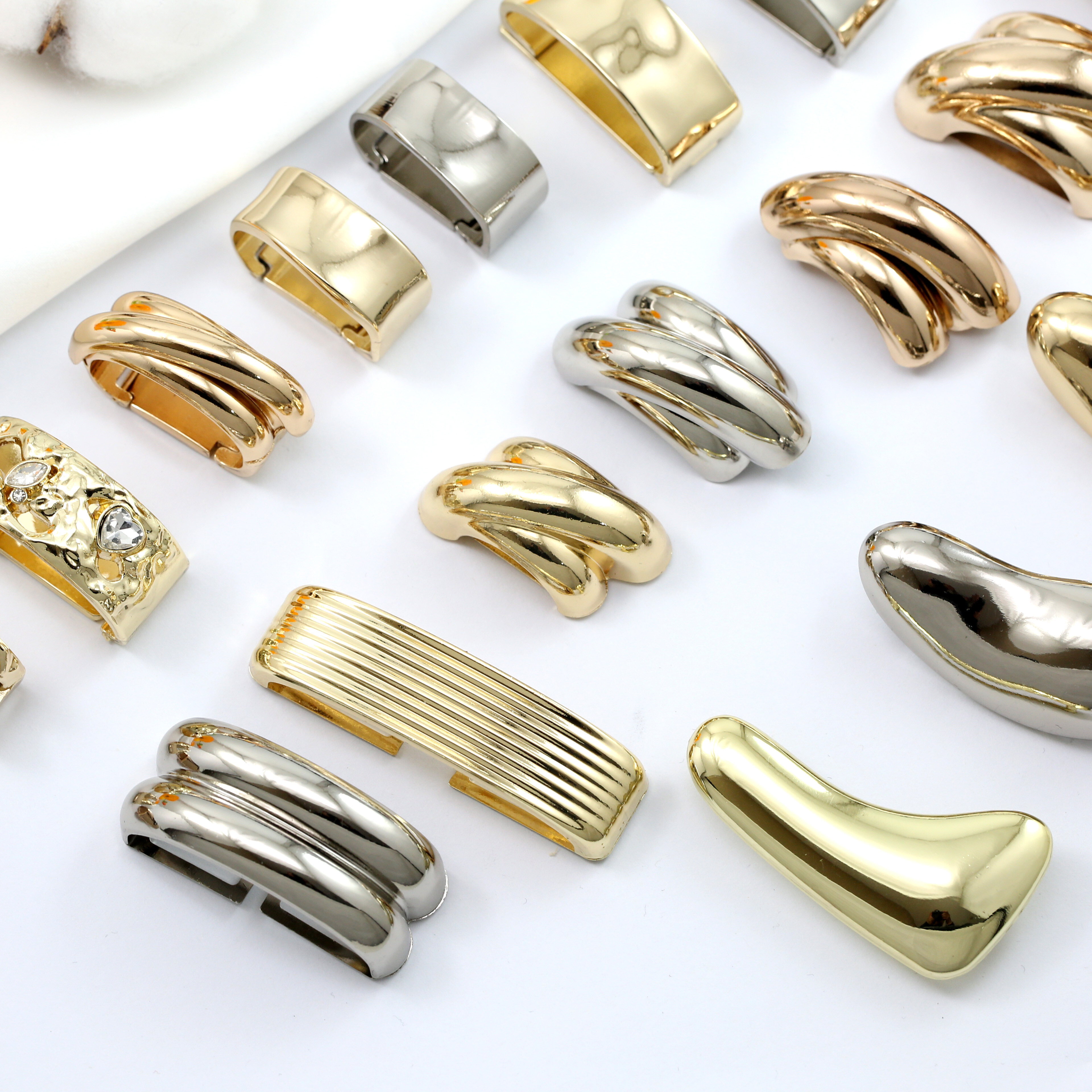   Swimsuit, evening dress decoration button