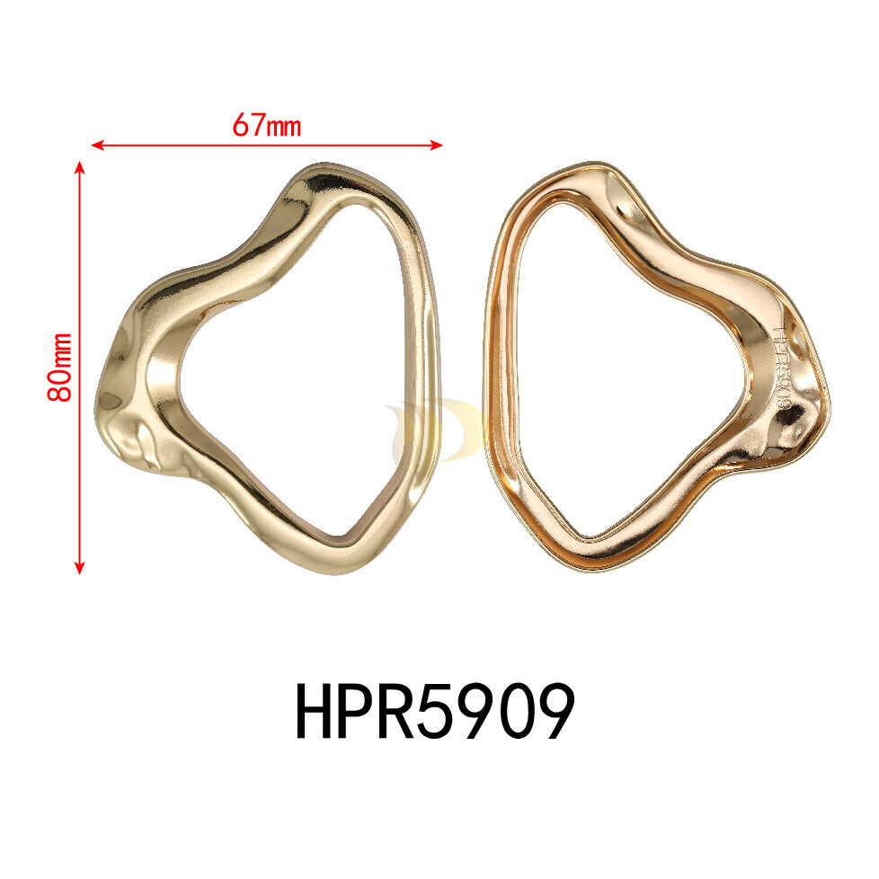 Irregular decoration pull ring