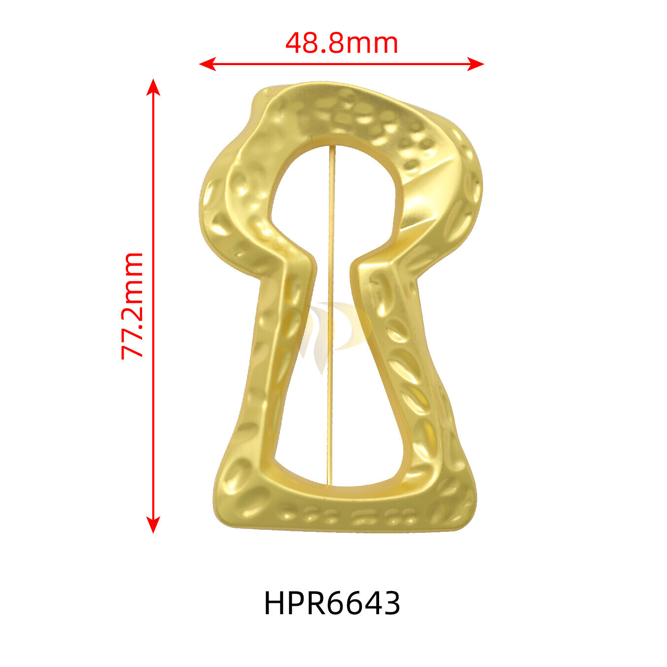 Decorative Buckle – Irregular Shape