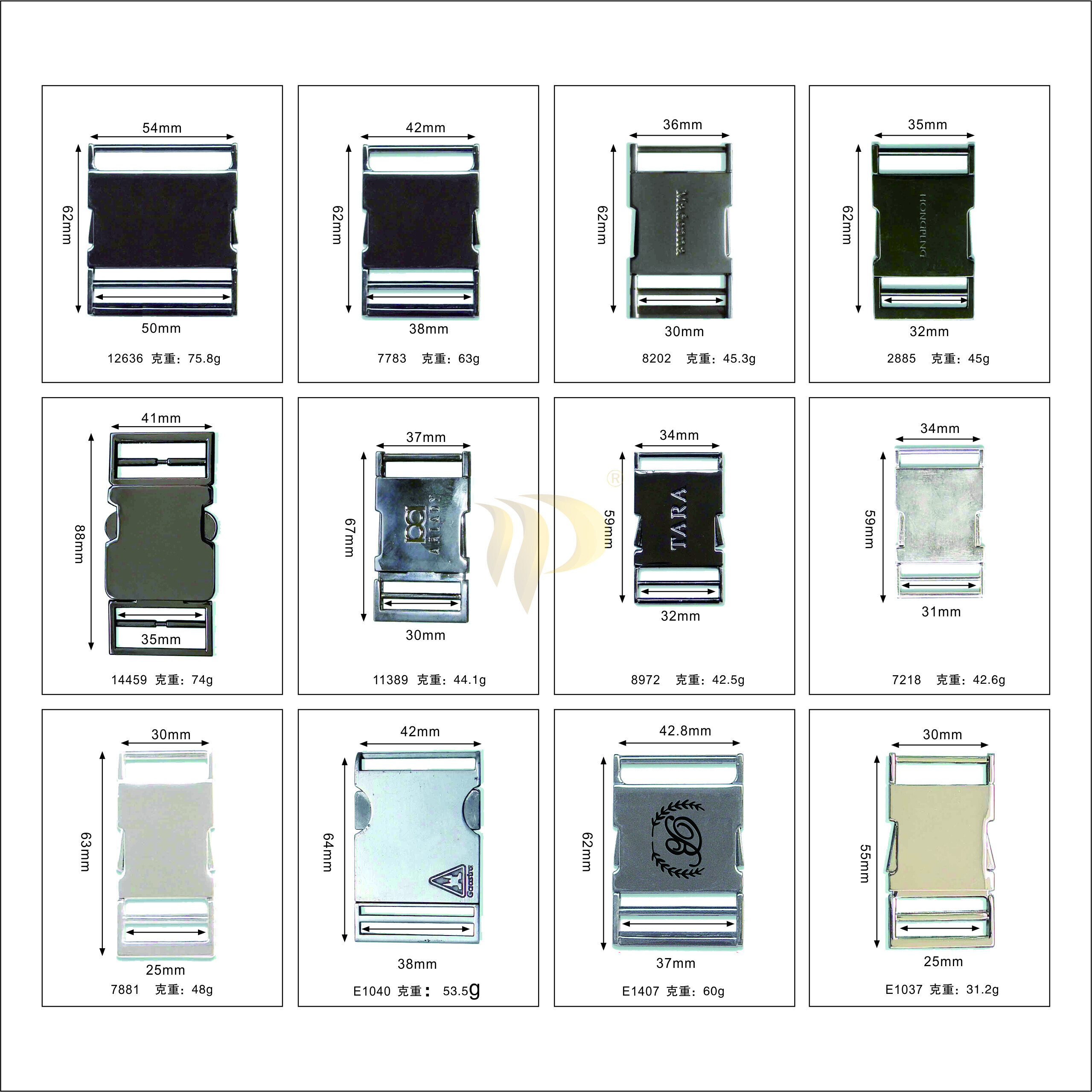 Side-release Buckle Series