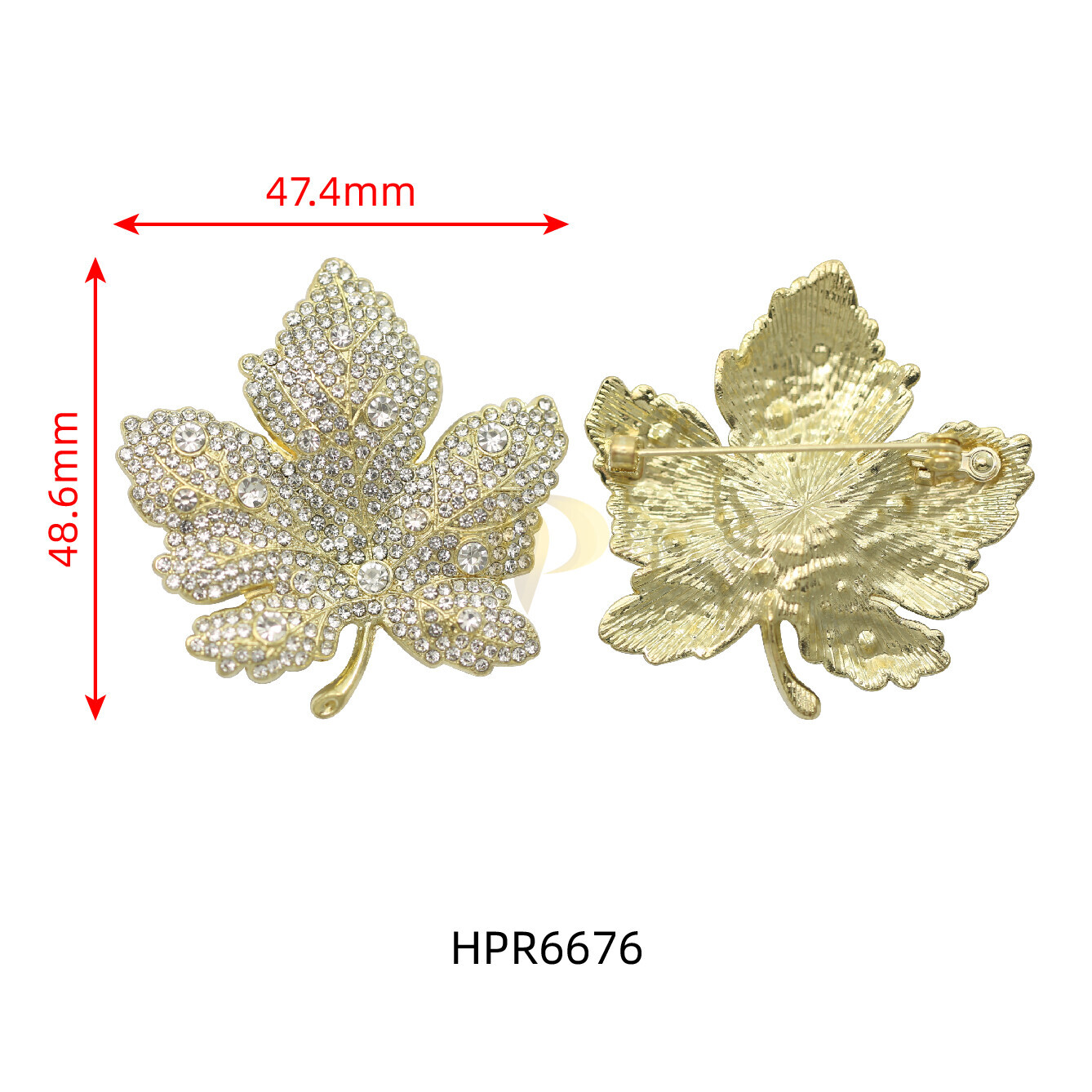 Leaf Decorative Brooch