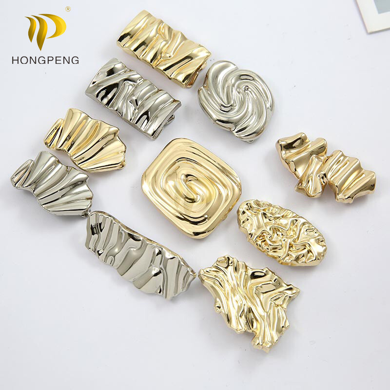 Metal buckle for ruched swimwear