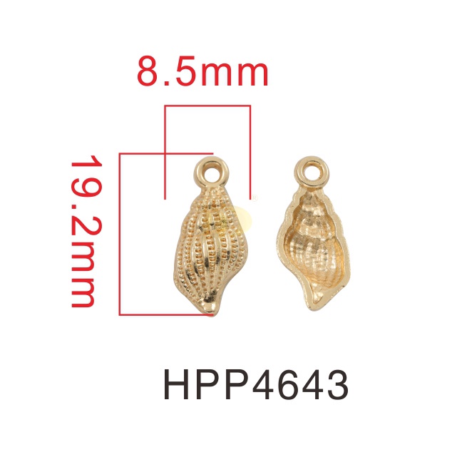 Seashell Snail Mini Hanging Tag