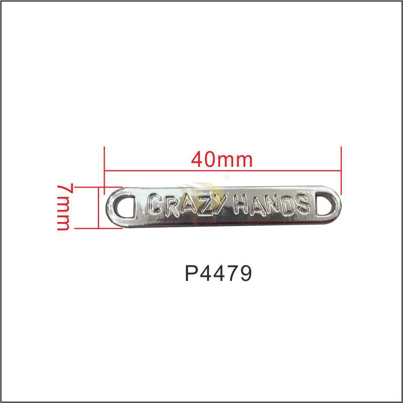 Letter horizontal label