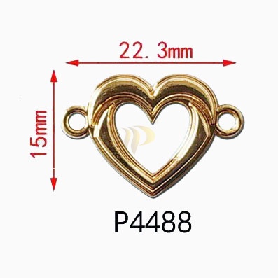 Heart-shaped hanging tag