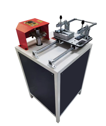 Hand push and hand press  center column machine