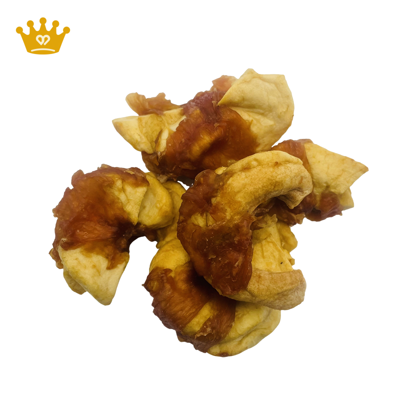 Apple Wrapped With Chicken