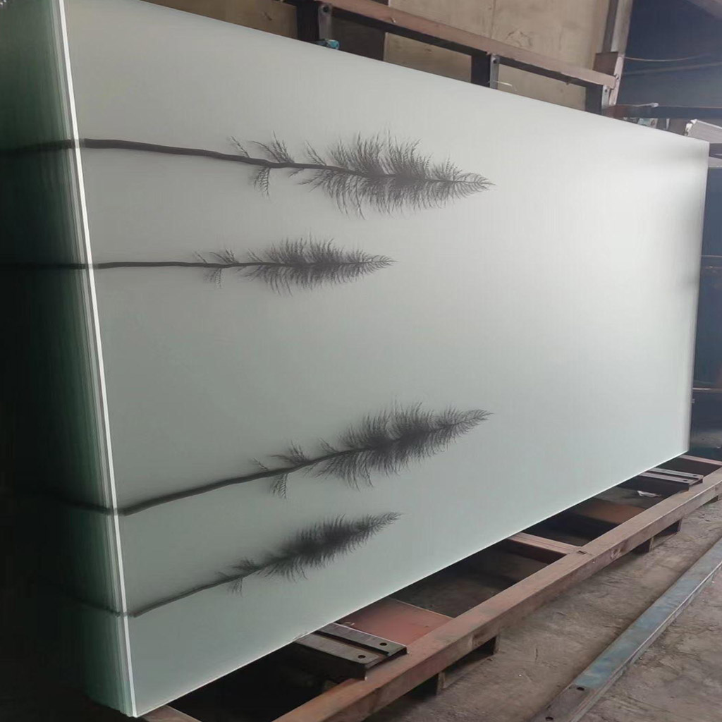 Acid Etched Glass