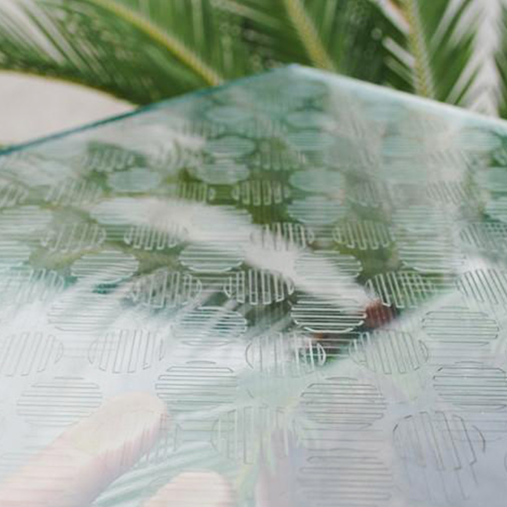 Acid Etched Glass