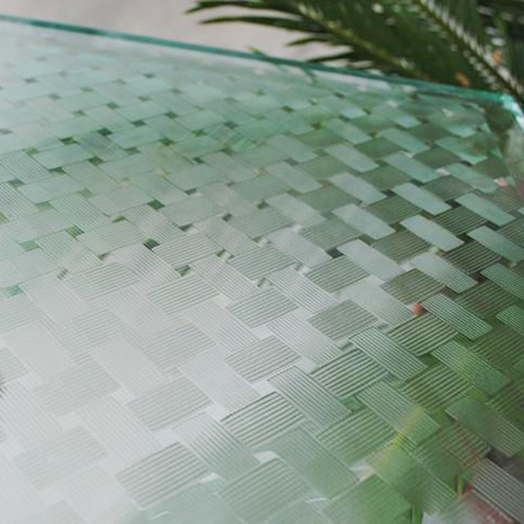Acid Etched Glass