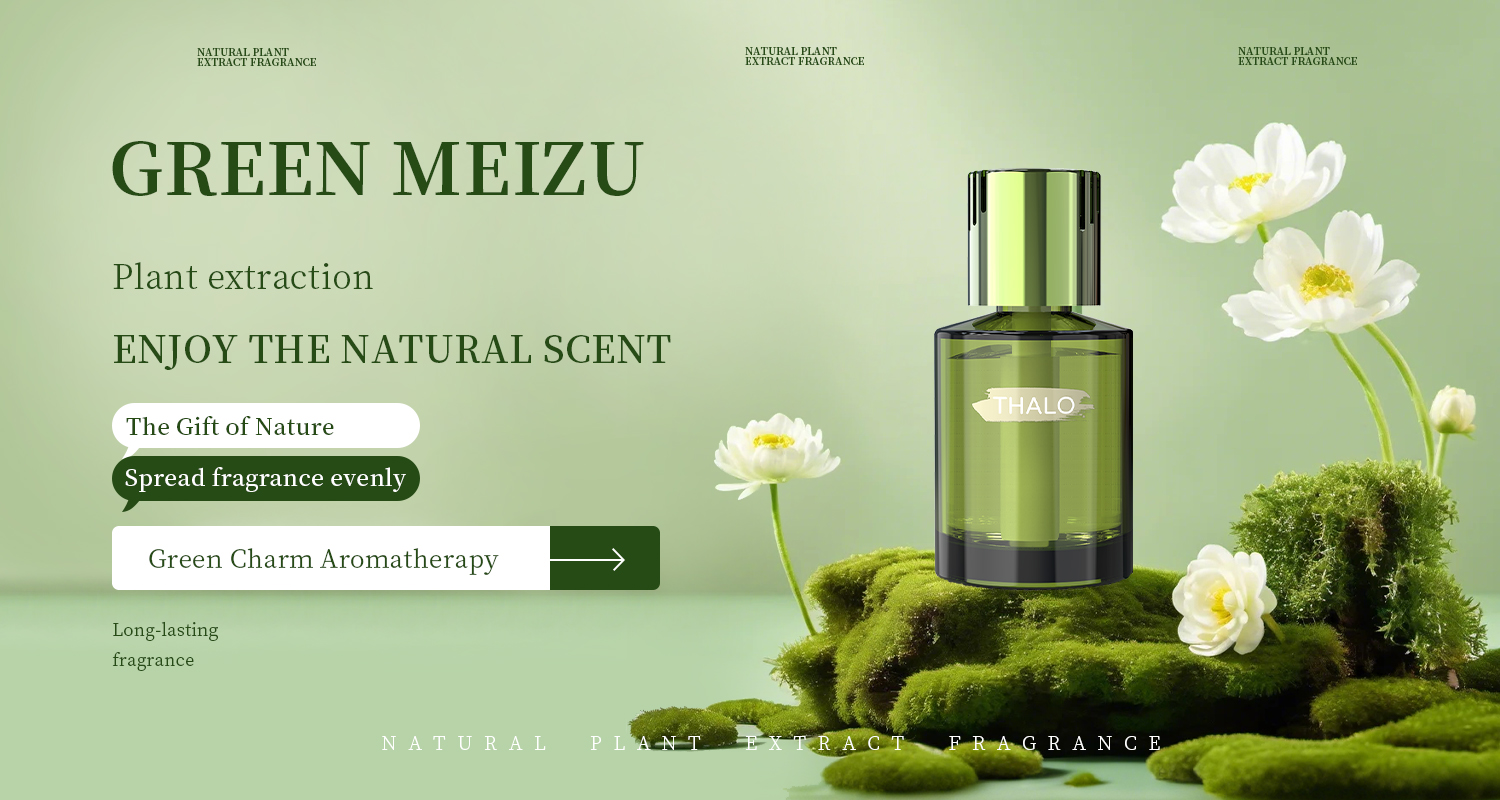 Green Meizu Liquid Air Freshener