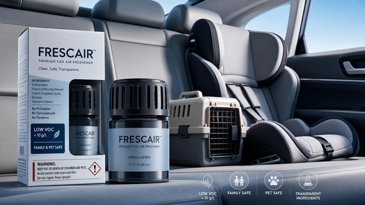 Are Car Air Fresheners Safe Around Kids and Pets? Labels and Ingredients Explained