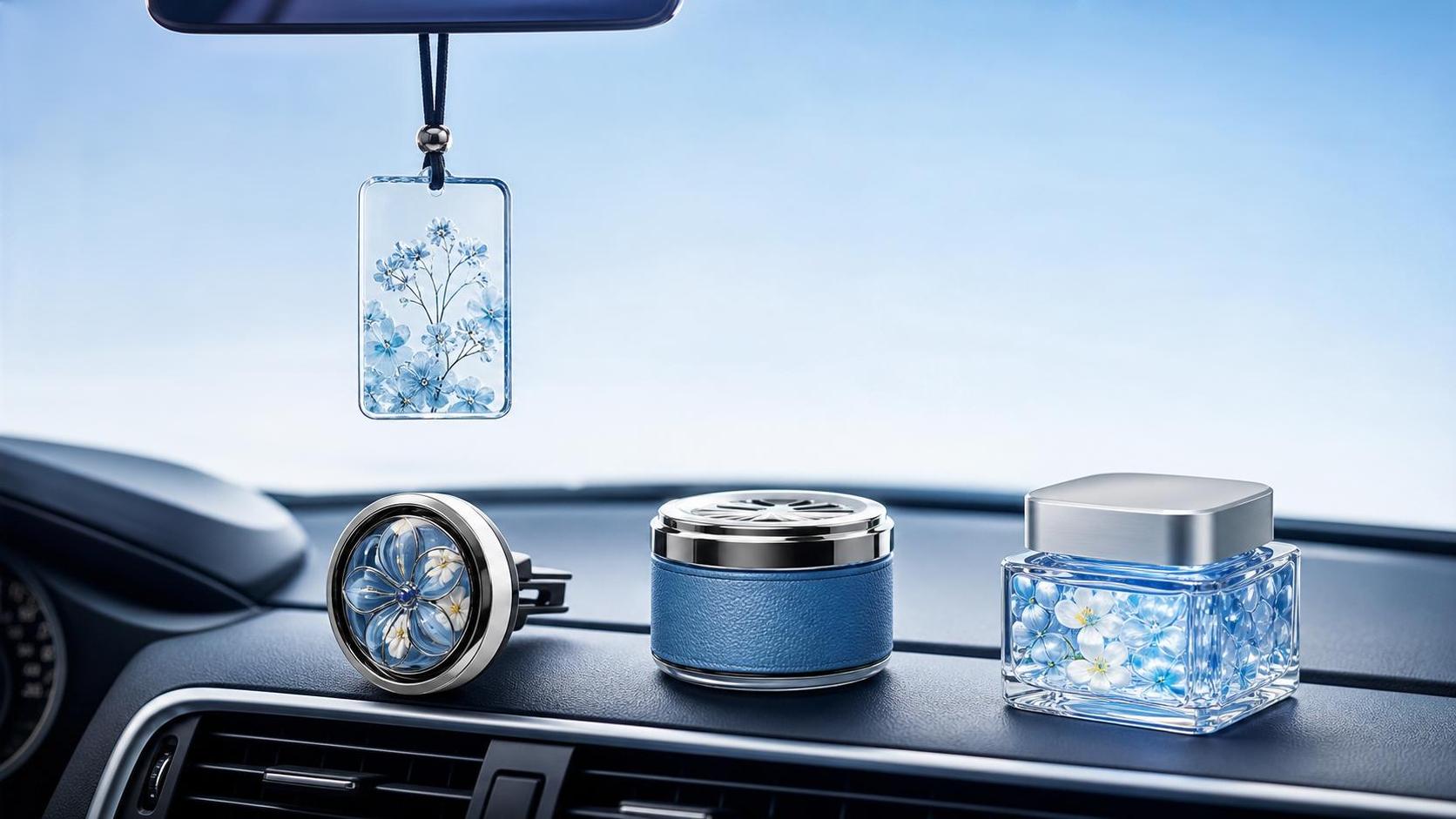 Car Freshener Formats Compared: Hanging Cards, Vent Clips, Cans, and Gels