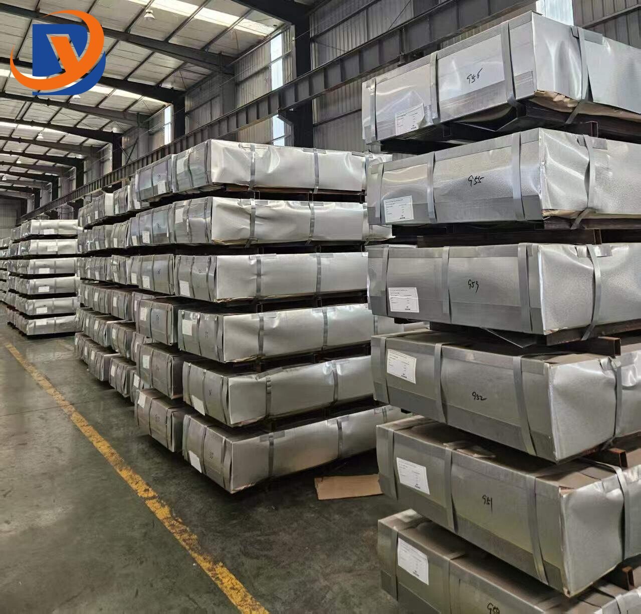 Yongding Metal Successfully Delivers 50 Tons of Color-Coated Galvanized Corrugated Sheets, Winning High Praise from Customer
