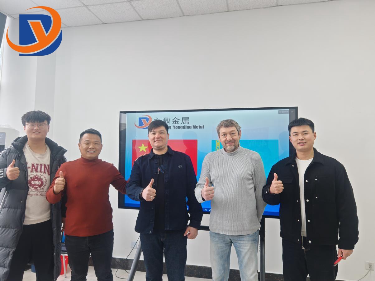 Kazakhstan Client Praises Shandong Yongding Metal Technology During Comprehensive On-Site Inspection