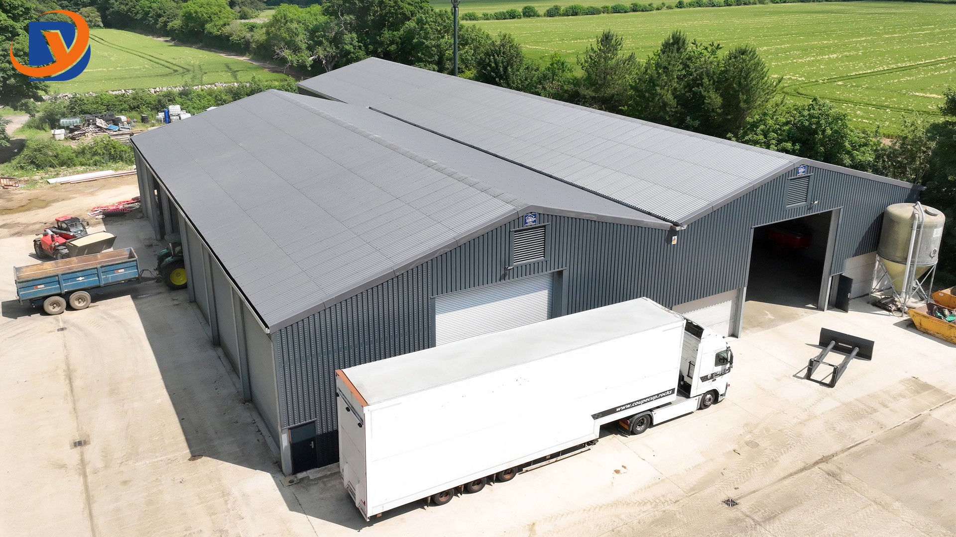 Steel Structure Farm Shed