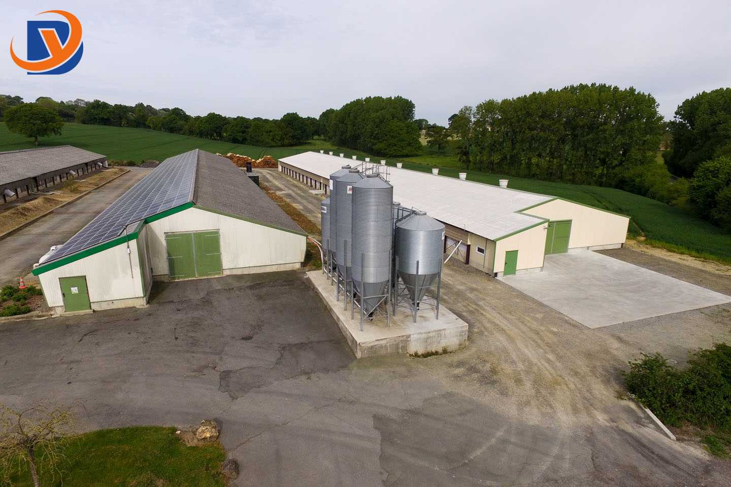 Steel Structure Farm Shed