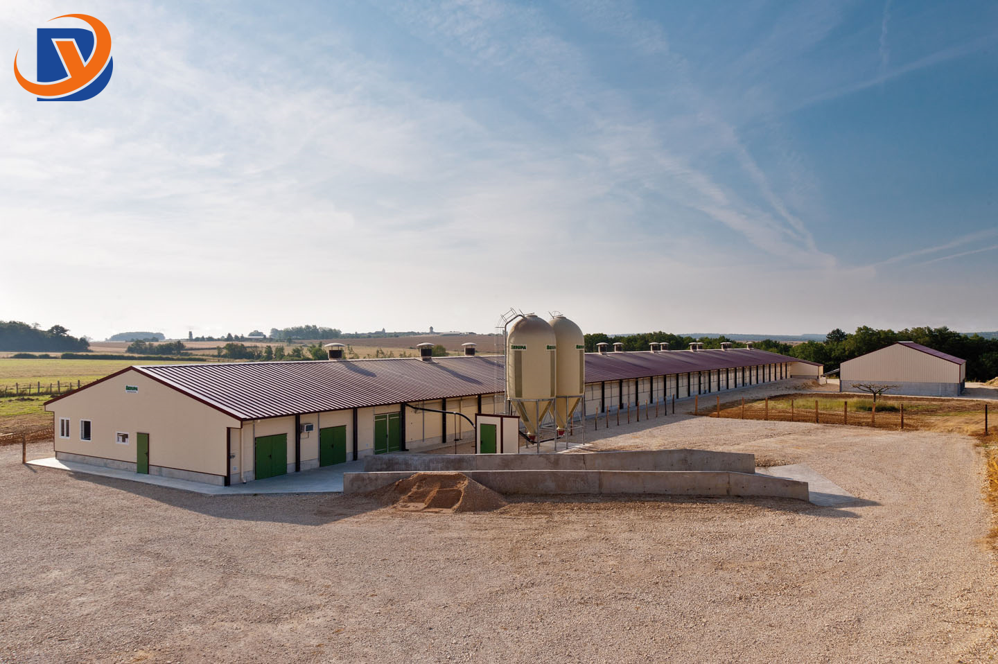 Steel Structure Farm Shed