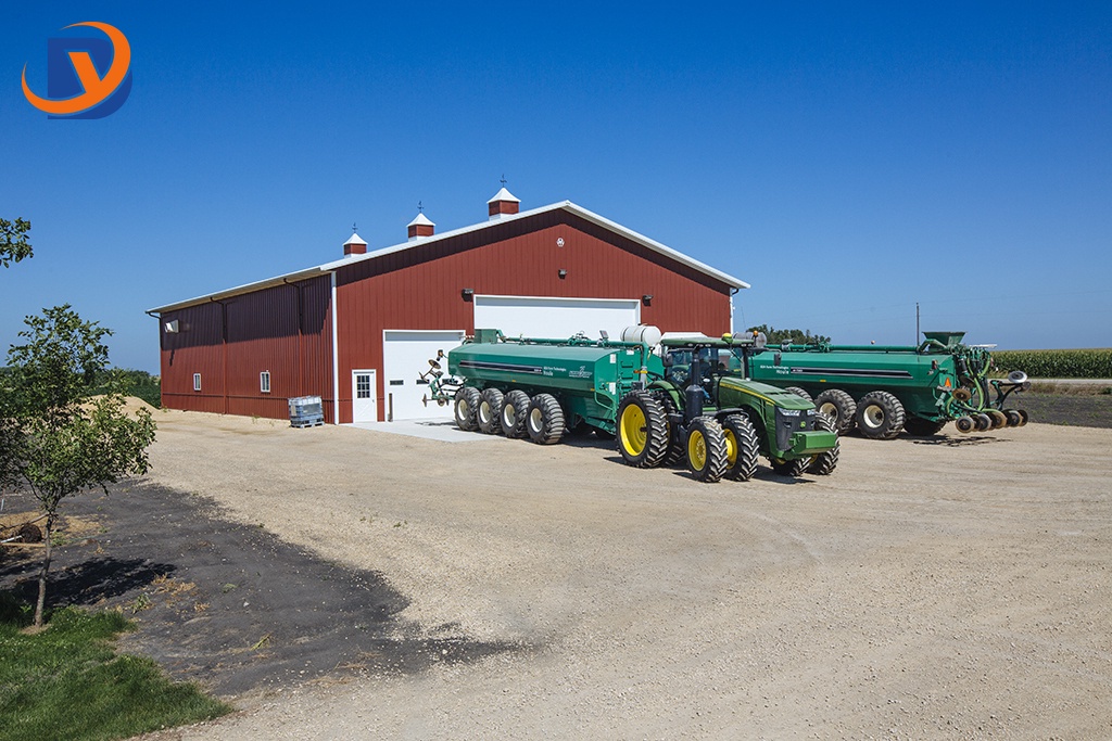 Steel Structure Farm Shed