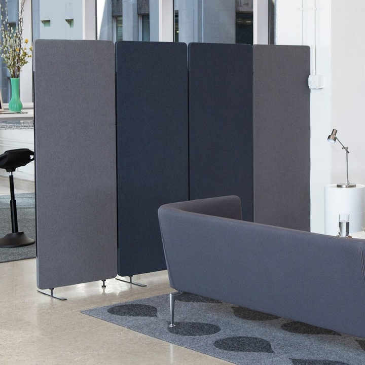 Standing sound panels