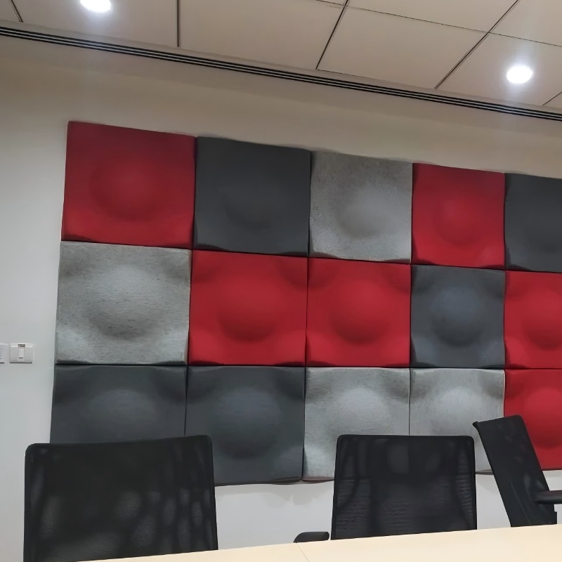3D Acoustic wall panels