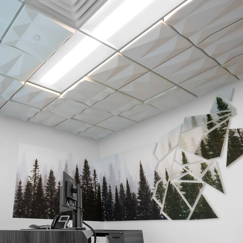 Custom printed sound panels