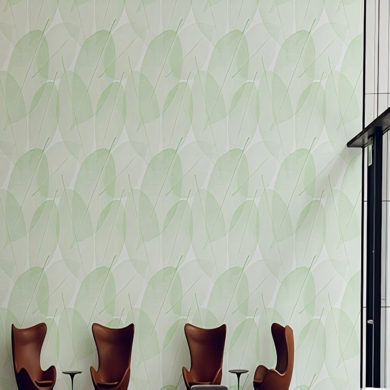 Printed acoustic wall panels