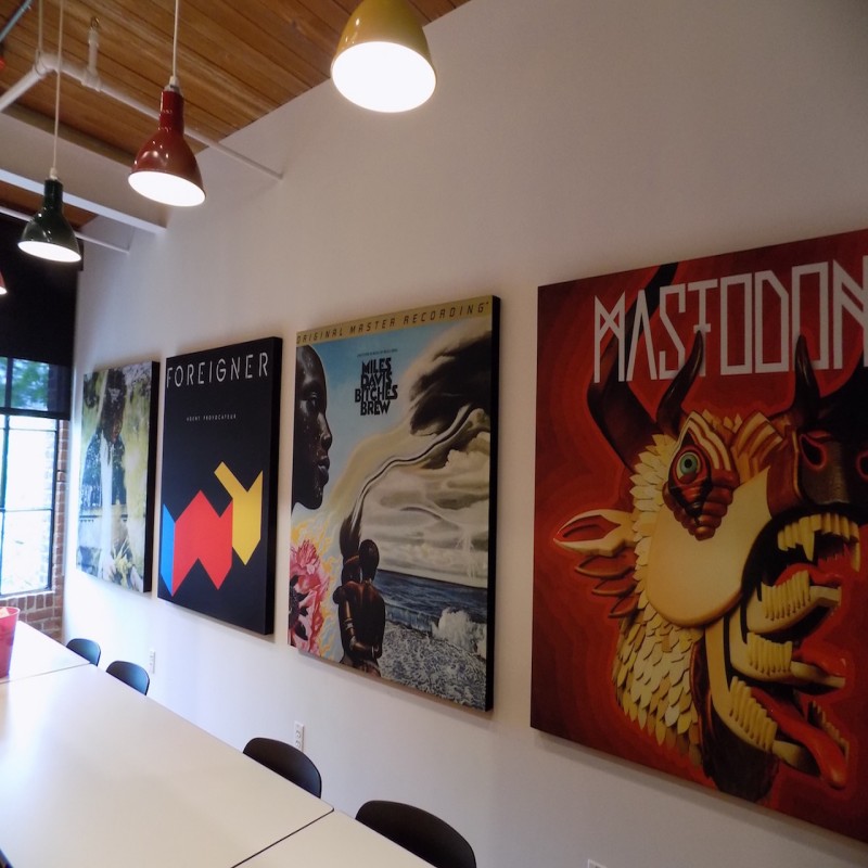 Acoustic printed panels