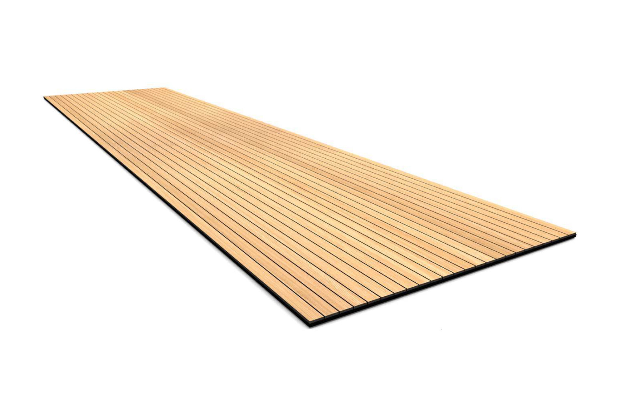 ROLLABLE SINGLE WOOD VENEER ACOUSTIC SLAT PANEL