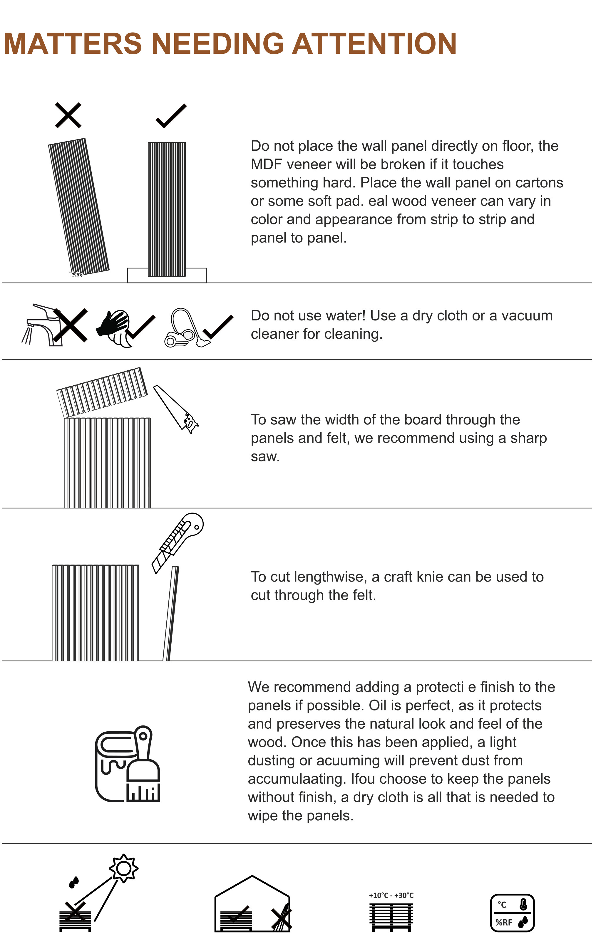 MATTERS NEEDING ATTENTION